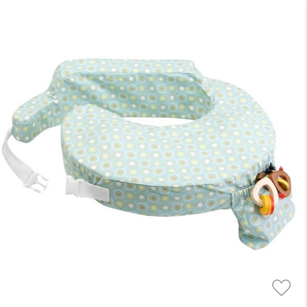My Brest Friend Nursing Pillow, Blue Sunburst